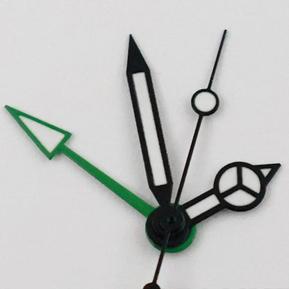 Multicolor 4 Hands Green Luminous Personalized Watch Hand for NH35 NH34A 4R34