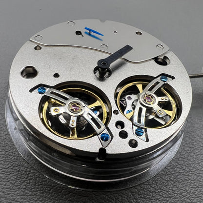 Automatisches mechanisches Multifunktionsuhrwerk Shanghai Silber