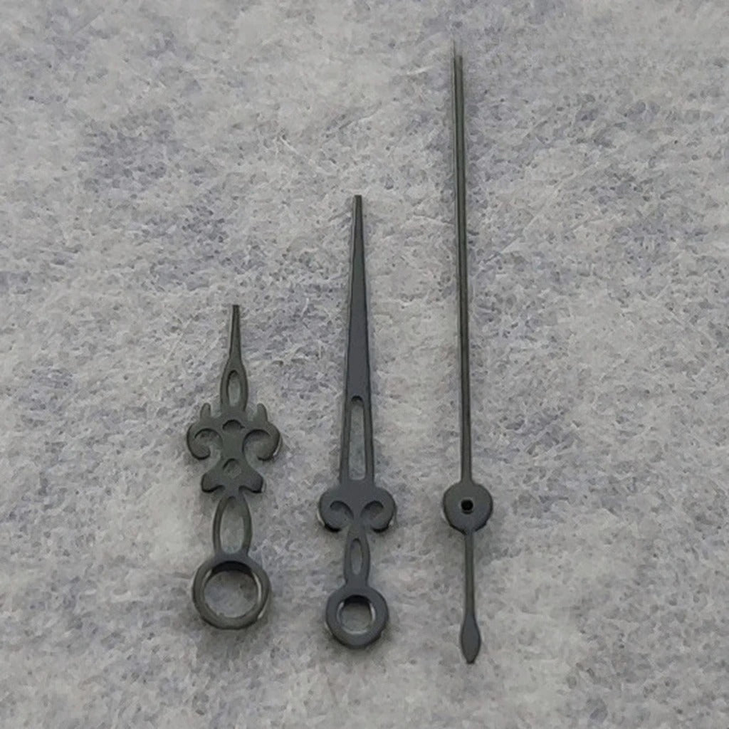 Black NH35 Hands Polished Snowflake Watch Hands Pointers For NH35/NH36/4R/7S