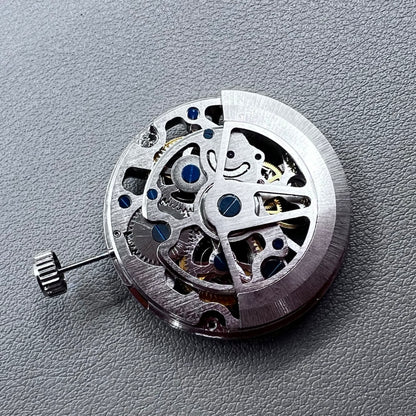 Silver Hollow Bare Balance Wheel Automatic Mechanical Movement #SL1911