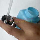 180ml Blue Liquid Alcohol Bottle Container Refillable Air Pump Repair Tools