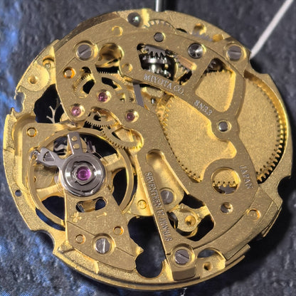 Japan Made Golden Hollow Miyota 8N33 manual watch part for precision mechanical movement by Miyota