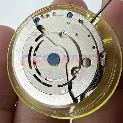DG2813 automatic mechanical watch movement with silver 3 hands and 24-hour display window for watch accessories.