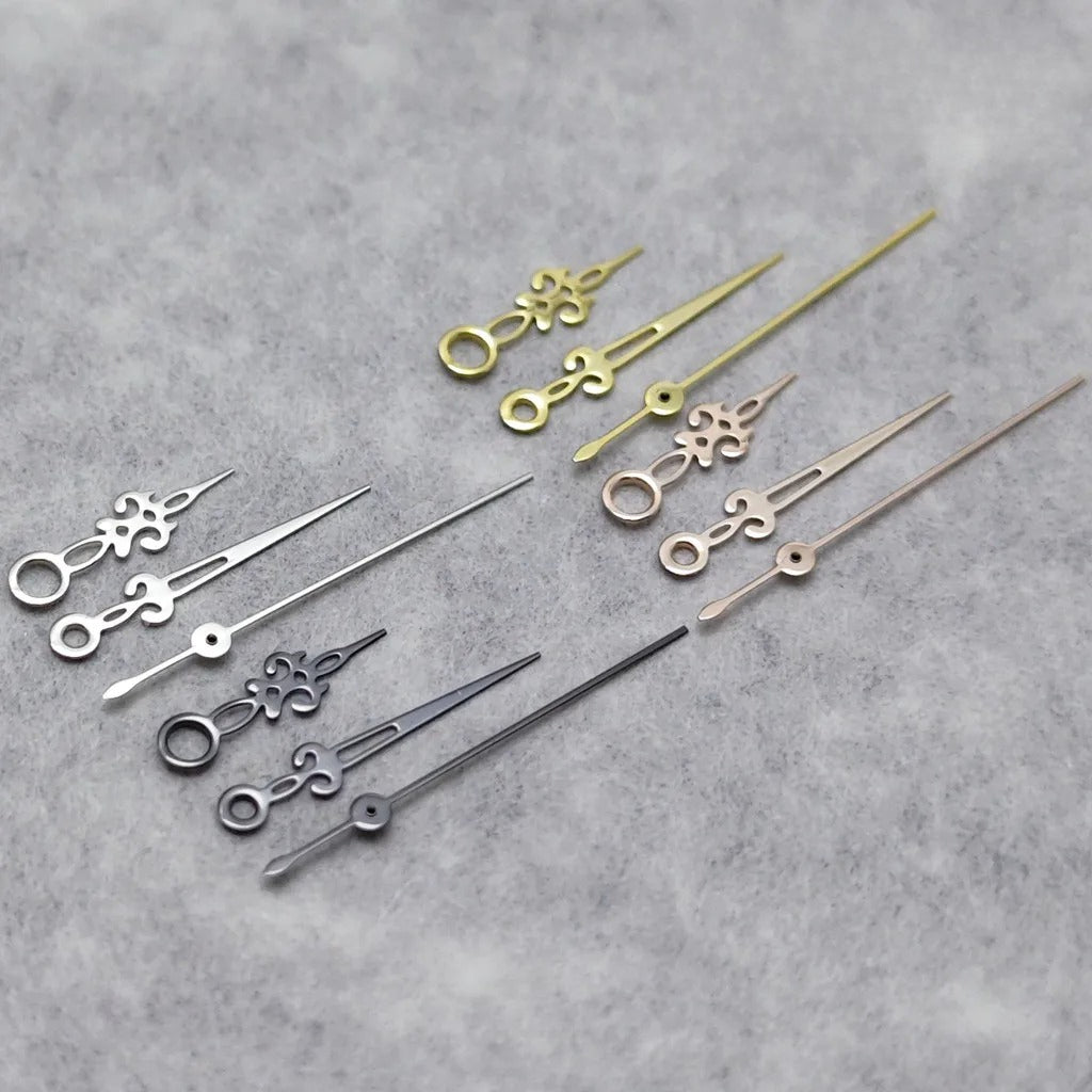 Polished Snowflake Multicolor Watch Hands Pointers For NH35/NH36/4R/7S Movement