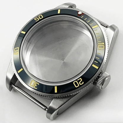 39MM Bezel Domed Sapphire Crystal Case for NH34 NH35 NH36 NH38 ETA 2824 PT5000