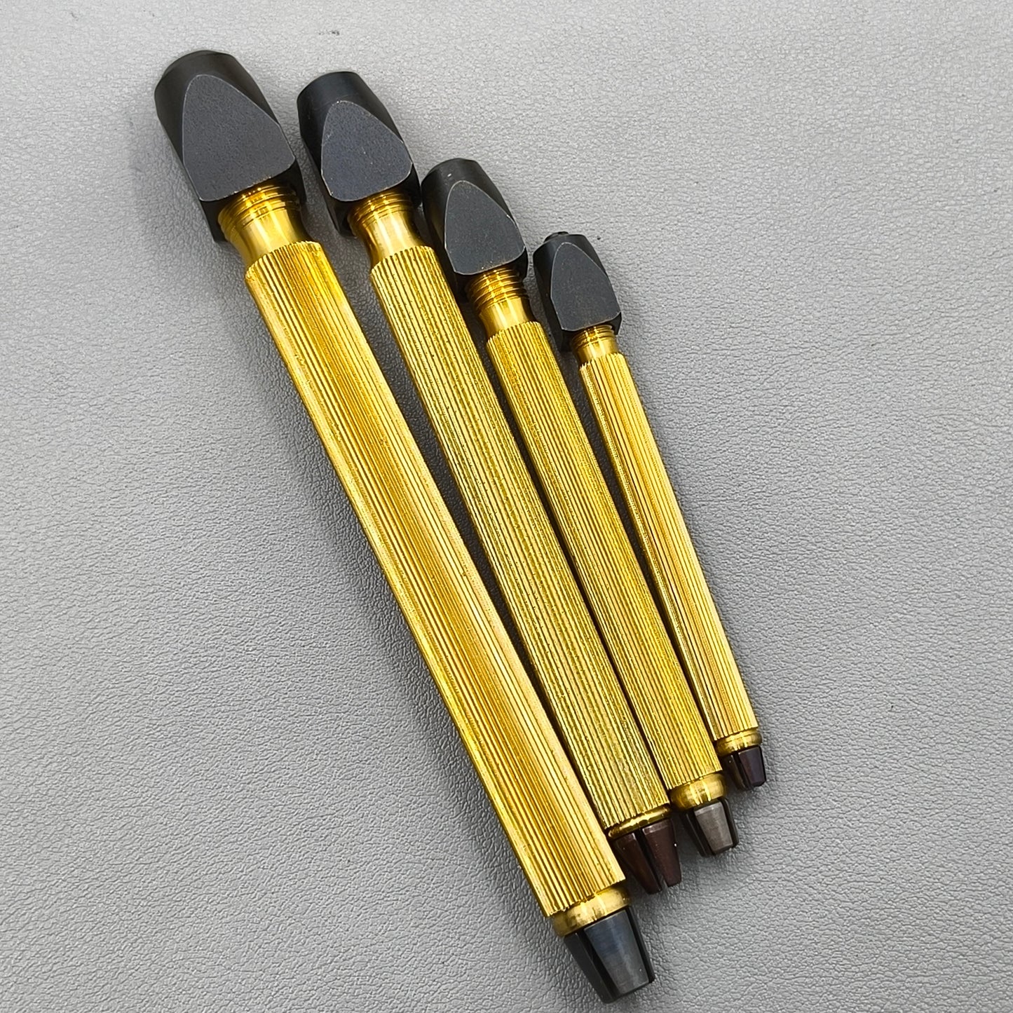 Swiss Horotec MSA02.026 Pin Vice Set of 4 Piece Square Head