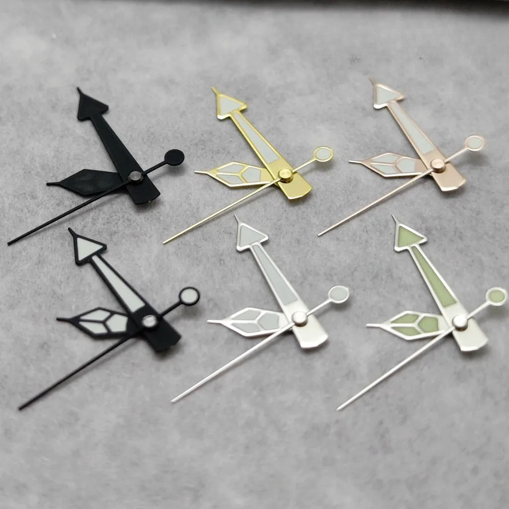 Multicolor C3 Green Luminous Watch Hands Pointers For NH35/NH36/4R/7S Movement