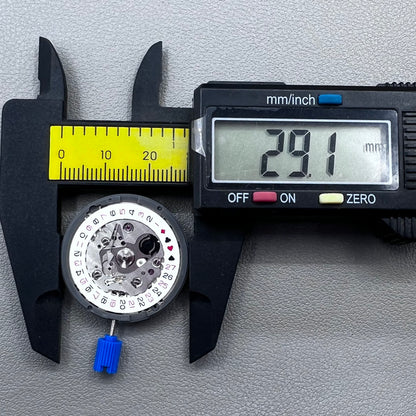 Japan NH35 NH35A Black Spade Automatic Mechanical Movement SKX007 Crown@3.8