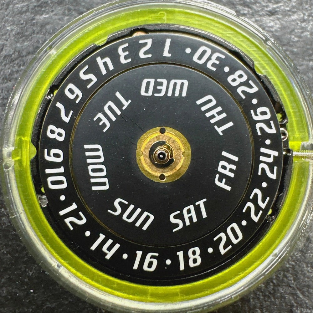 Tianjin Factory modified black dial watch with Seagull 2836 automatic mechanical movement for precise timekeeping