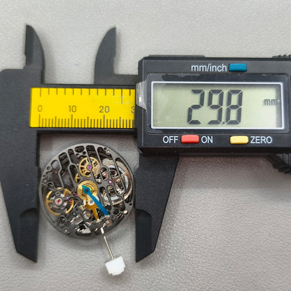 HZ7500A Black Hollow Round Automatic Mechanical Movement