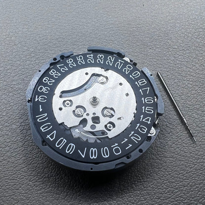 Japan Black Disk Seiko VK63 watch accessory with durable quartz movement for precise timekeeping.