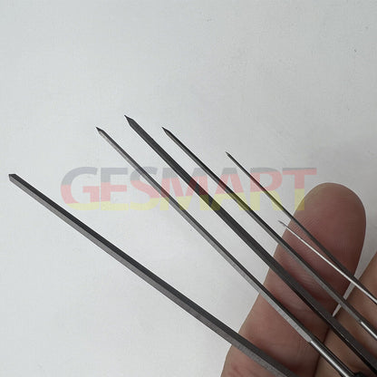 Horotec MSA02.152 set of 6 cutting broaches for precise watch accessory adjustments and repairs