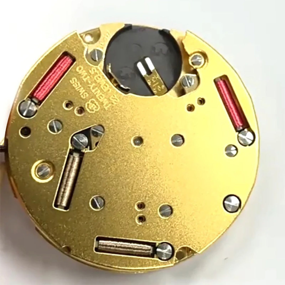 Swiss ETA 251.272 quartz movement with date at 4 o'clock, 6-pin watch repair part