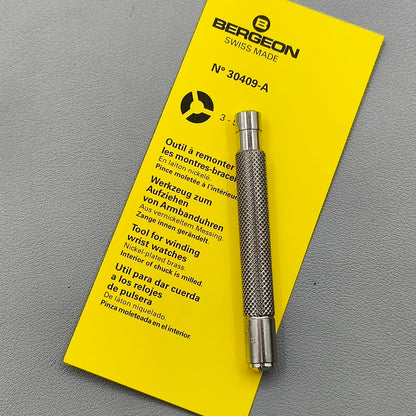 Swiss Bergeon 30409-A Watch Winding Winder Tool Suits Buttons 3-5 mm