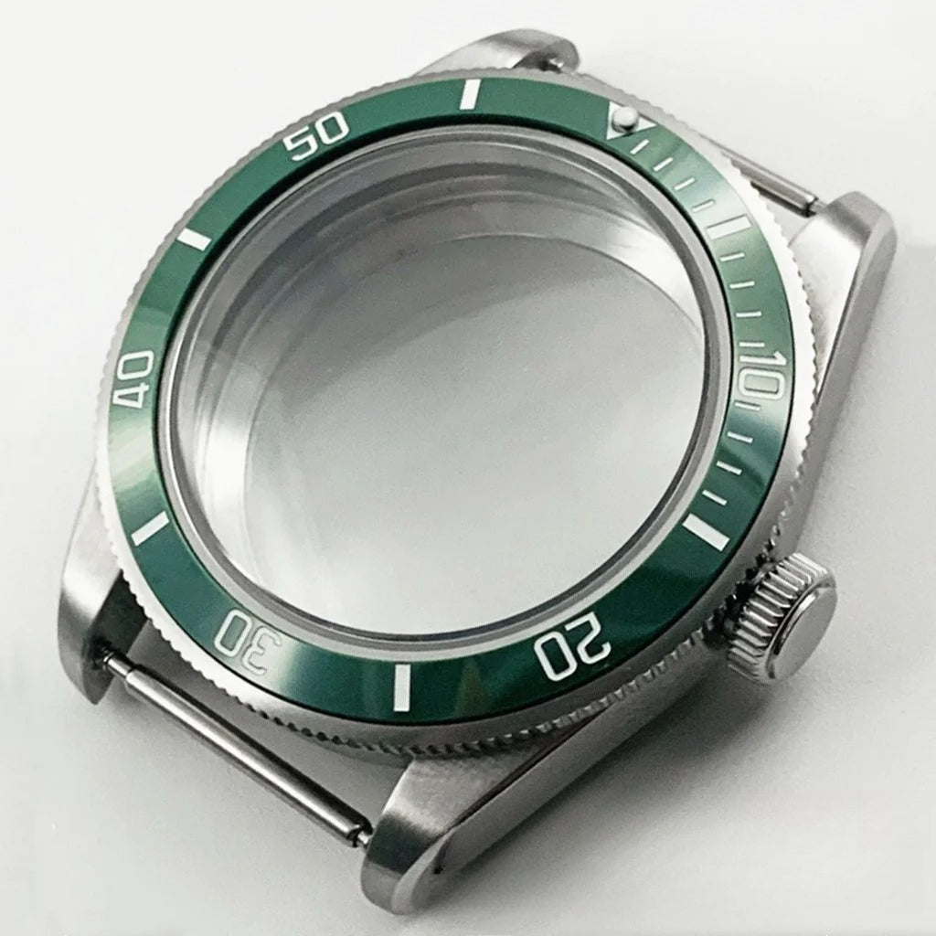 39MM Domed Sapphire Crystal BB58 Watch Case for NH34/35 NH36 NH38 NH70 ETA 2824