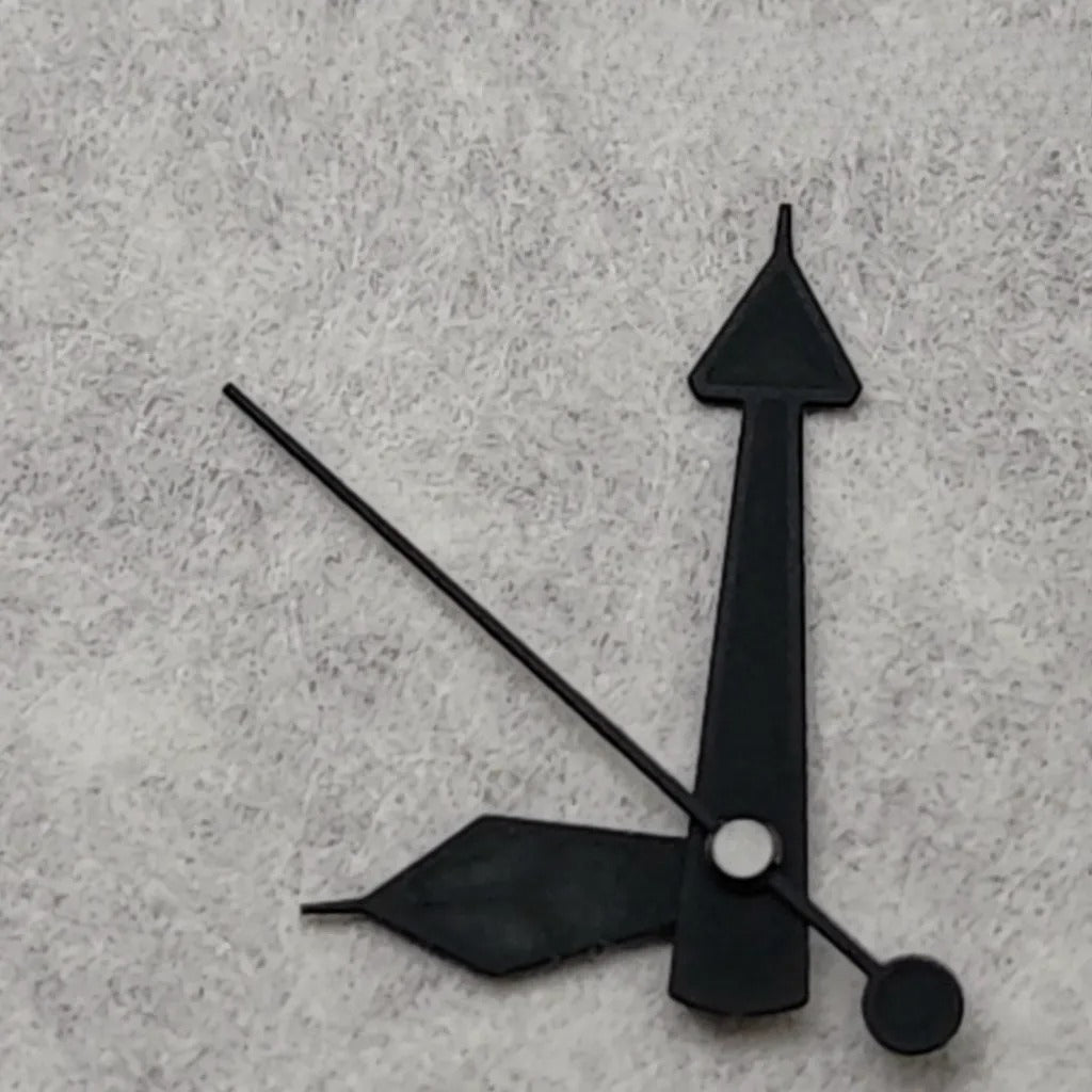 Black Grey NH35 Watches Hands Luminous Watches Pointers For NH34/NH35/NH36/4R/7S