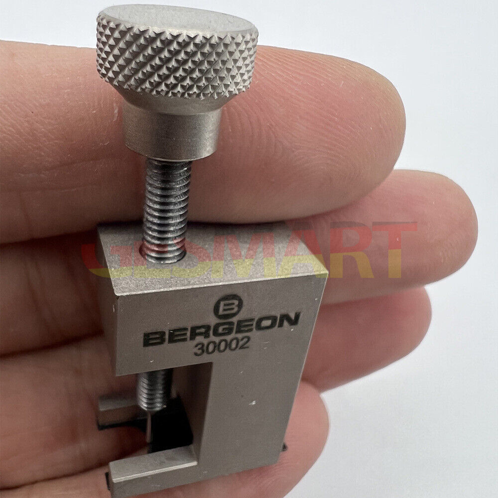 Bergeon 30002 precision hand remover tool for clocks, ideal for watchmakers and alarm clock repairs.