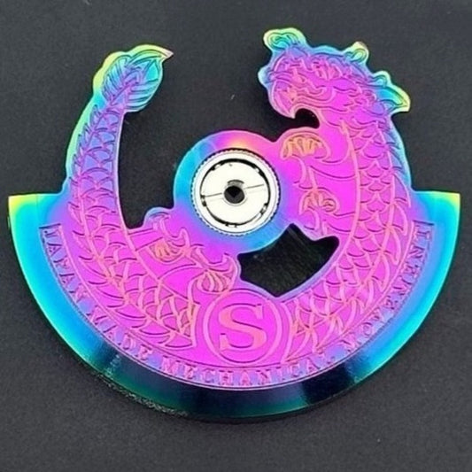 Modified Rainbow Dragon S Carved Rotor Oscillating Weight for NH35 NH36 Movement