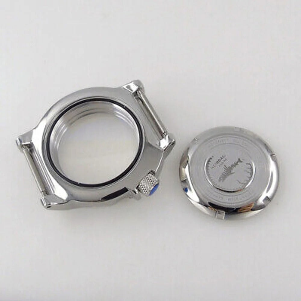 42MM Sapphire Glass Monster Watch Case Fit For NH35A Nh36A ETA 2824 Movement