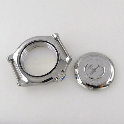 42MM Sapphire Glass Monster Watch Case Fit For NH35A Nh36A ETA 2824 Movement
