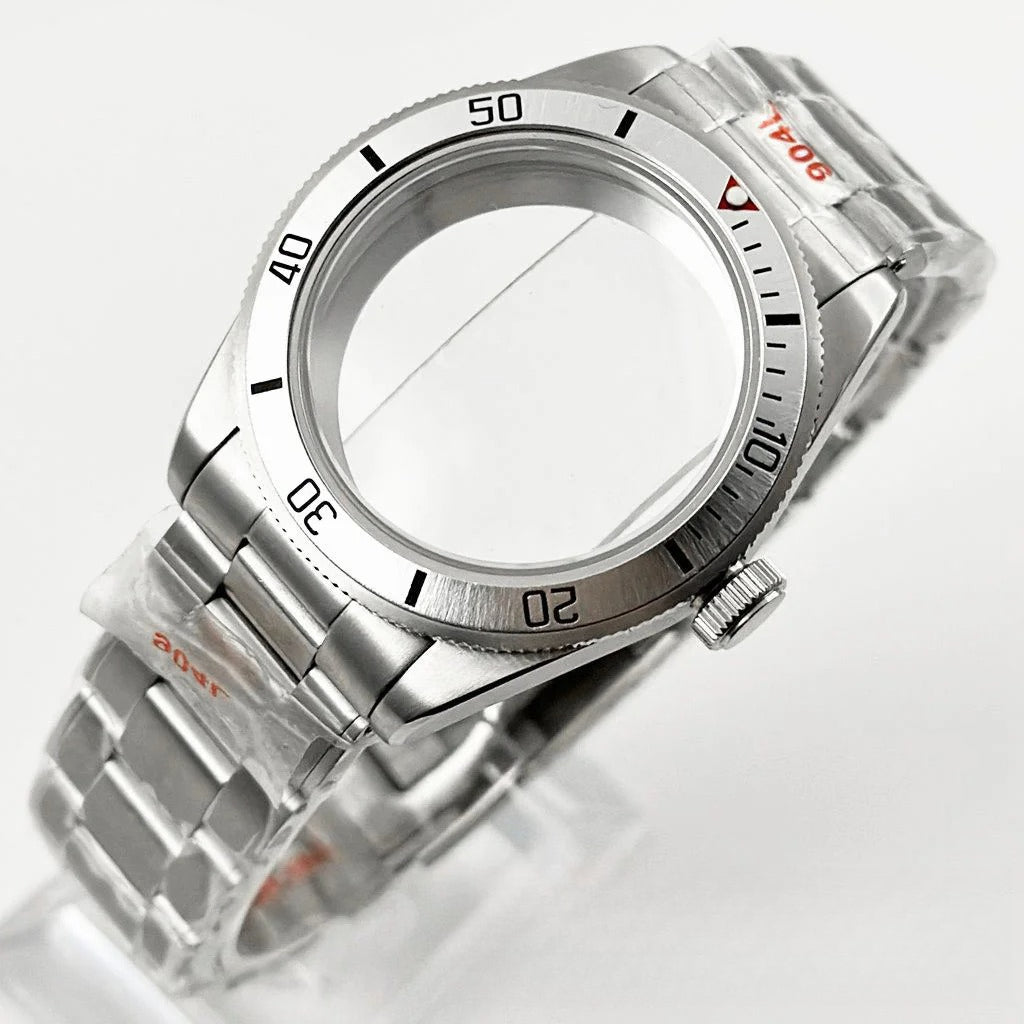 39MM Domed Sapphire Crystal BB58 Watch Case for NH34/35 NH36 NH38 NH70 ETA 2824