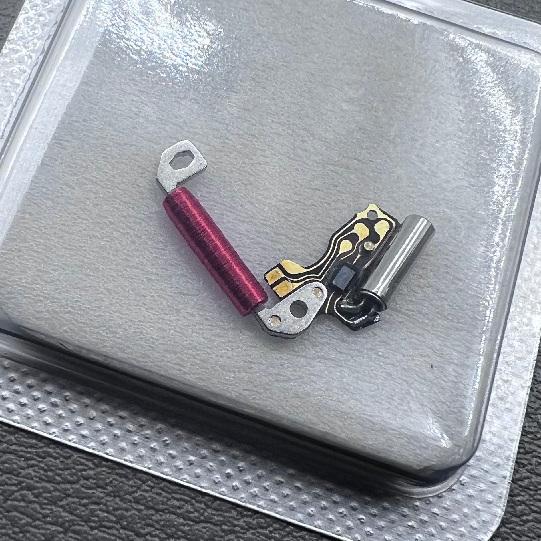 Circuit board for Swiss ETA F06.111 F03.111 watch movement by ETA, compatible with watch repairs.