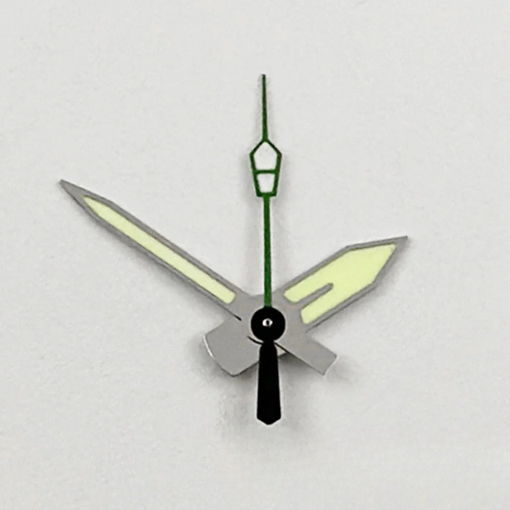C3 Green Luminous Watch Hands Pointers for NH35 NH36 NH38 NH39 NH70 NH72