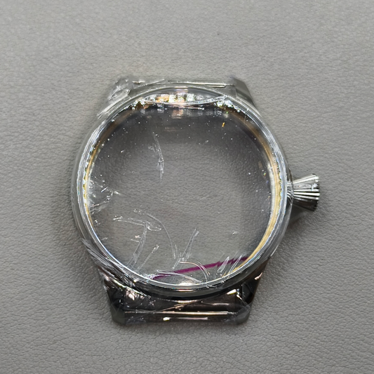 44mm Watch Case Stainless Steel Case for ETA 6497 ETA 6498 Seagull ST3600 ST3621