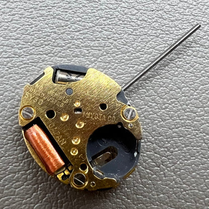 Miyota 5Y30 quartz watch movement from Japan with precision timekeeping for watch accessories.