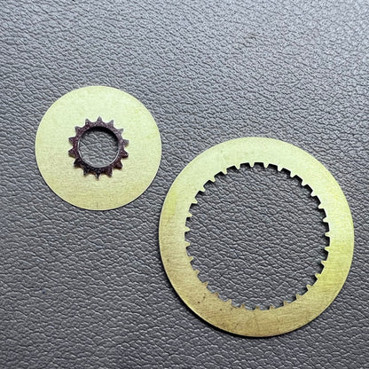 White Date Disk Wheel Date Wheel for China 7750 Automatic Mechanical Movement