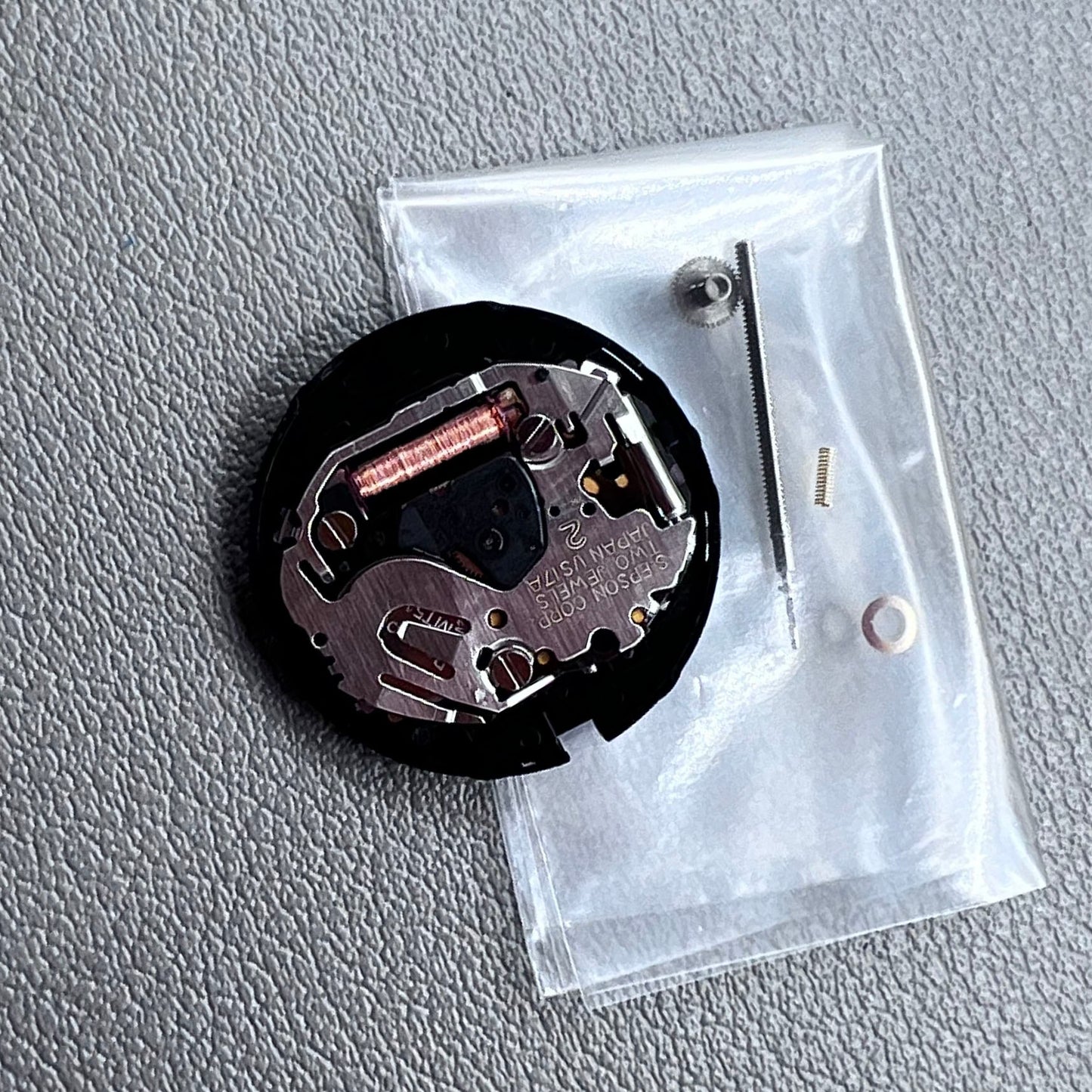 Japan Hattori Epson VS17 VS17A Watch Quartz Movement Solar Power