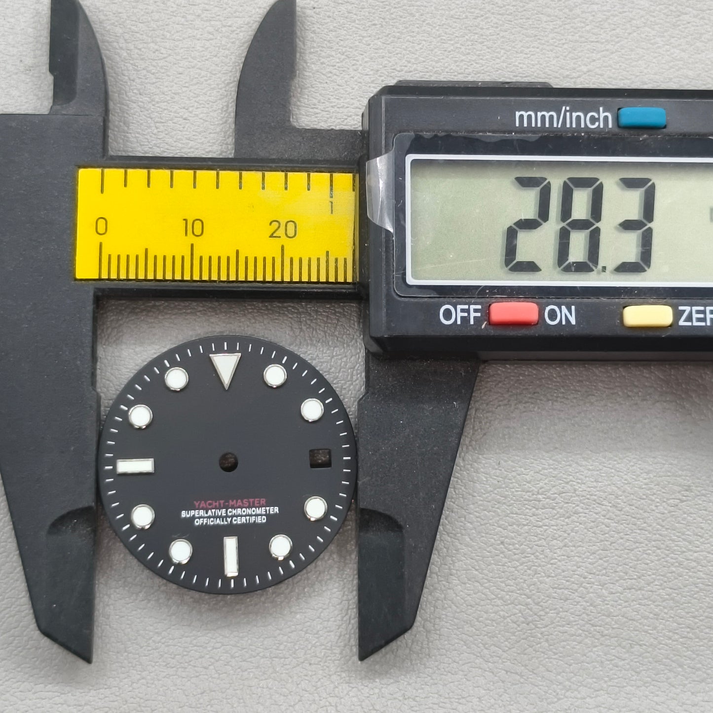 watch dial with no logo