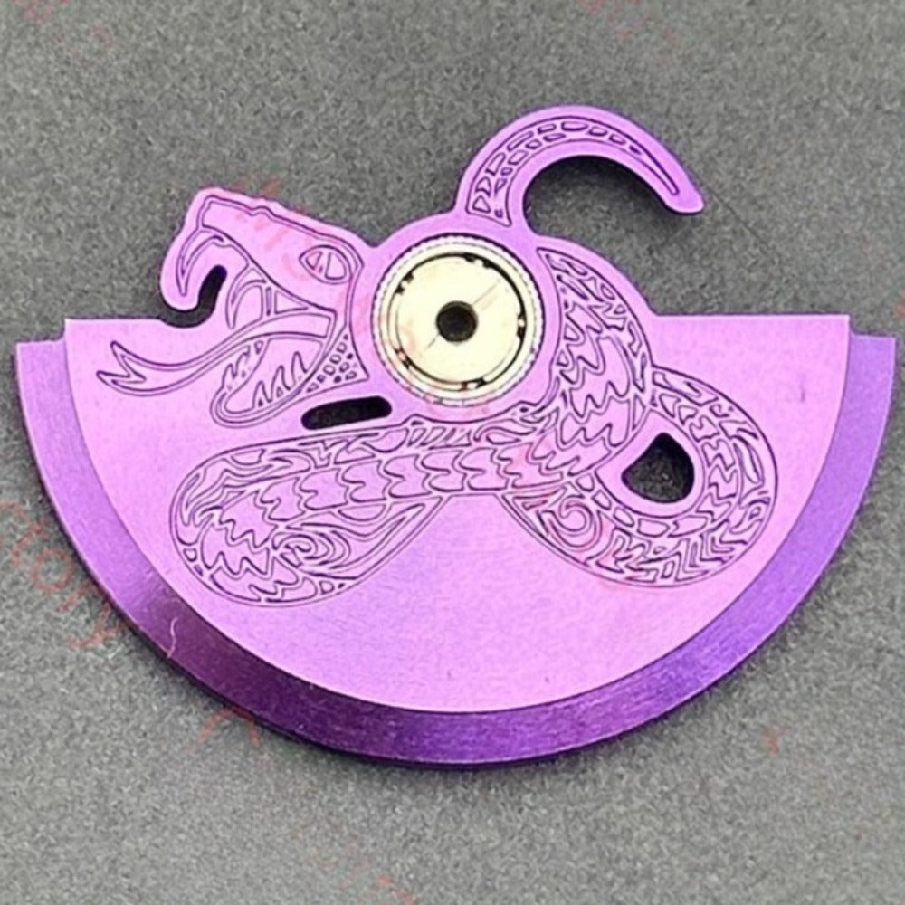 Modified Purple Python Rotor Oscillating Weight for NH35 NH36 Movement