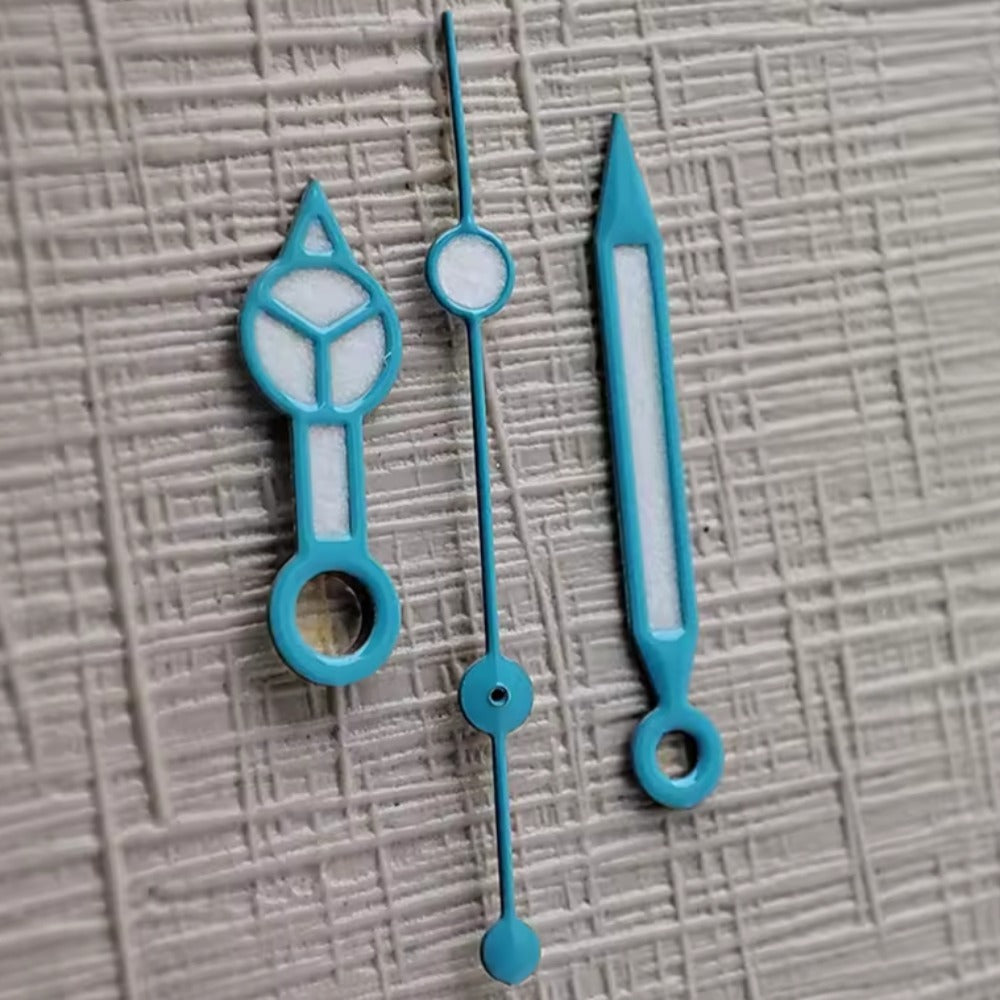 Blue Trim Green Lume 7.75mmx12mmx12.5mm Suitable for NH35/36/4R/7S