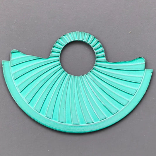Green Blue Oblique Wave Metal Rotor Oscillating Weight Overlay Fit for NH35 NH36