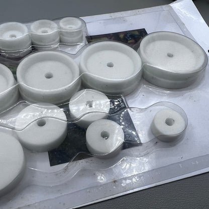 16 PIECES/Pack Snap-on Dies for Watch Case Back Closing Press