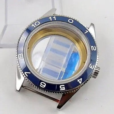 Modified 10ATM 41mm Sapphire Glass Watch Case Fit 8215 NH35 NH36 ETA 2824 2836