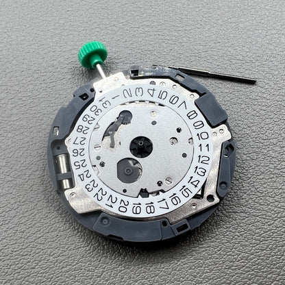 Miyota OS62 quartz watch movement with small second hand at 6, 9, and 12 o?clock positions by Miyota