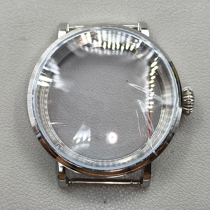 3 ATM 46mm 316L Stainless Steel Watch Case Fit ETA6497 6498 ST3600 3621
