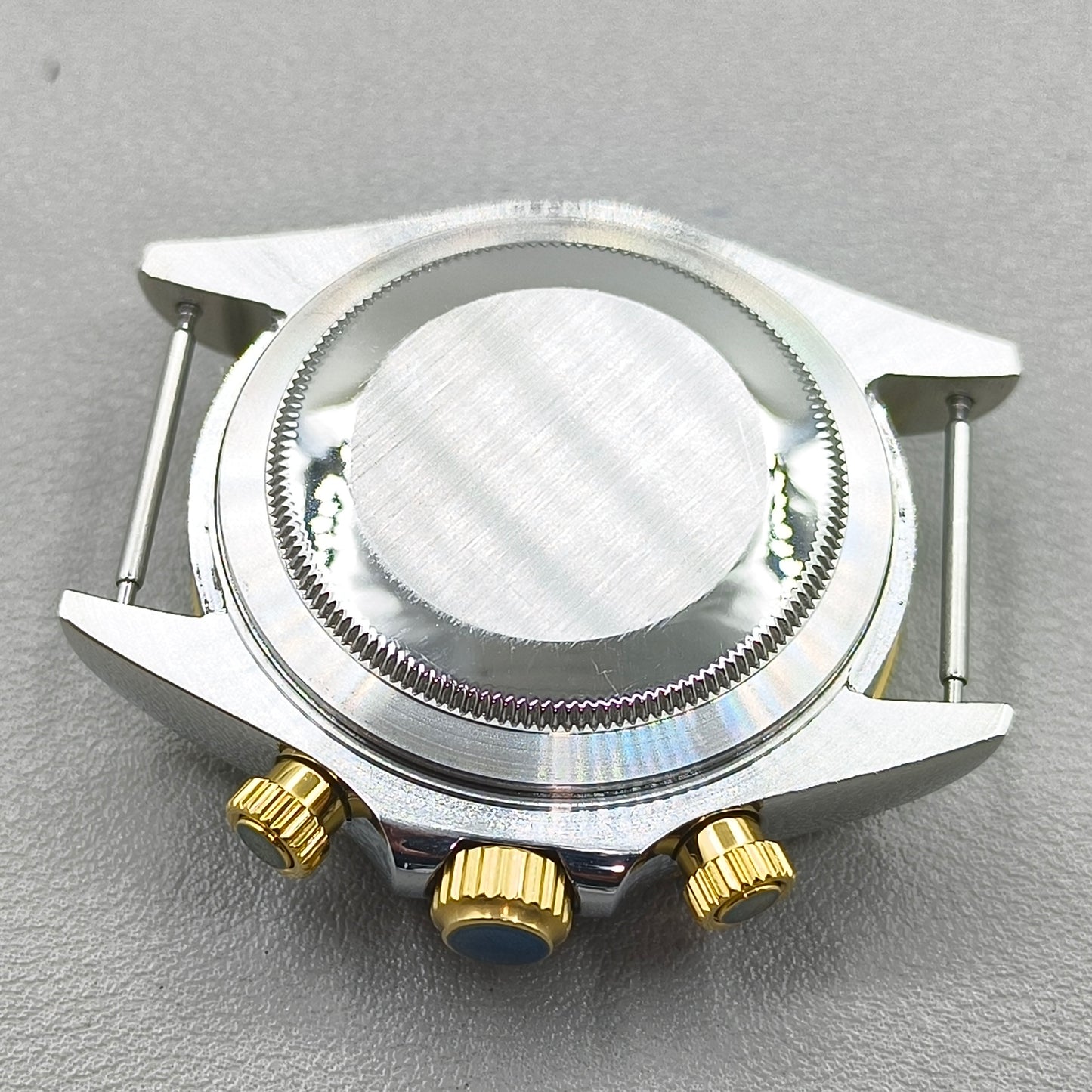 Personalized 39.3mm Stainless Steel Watch Case DTN Diamond Bezel for VK63