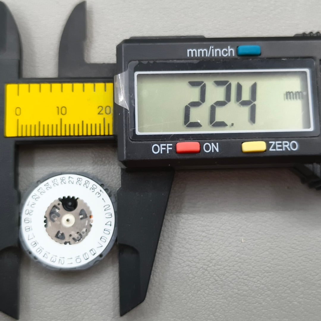 Japan Hattori Epson TMI VJ32 VJ32B Watch Quartz Movement Date@3 3 Hands