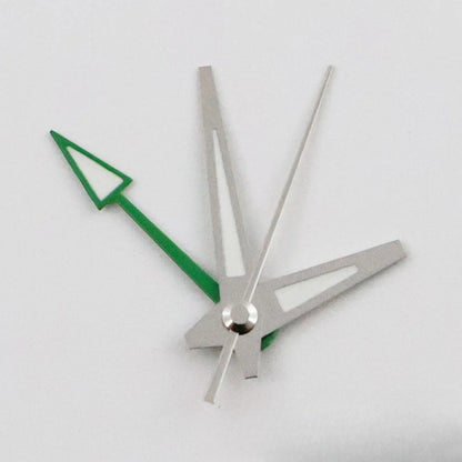 Multicolor 4 Hands Green Luminous Personalized Watch Hand for NH35 NH34A 4R34