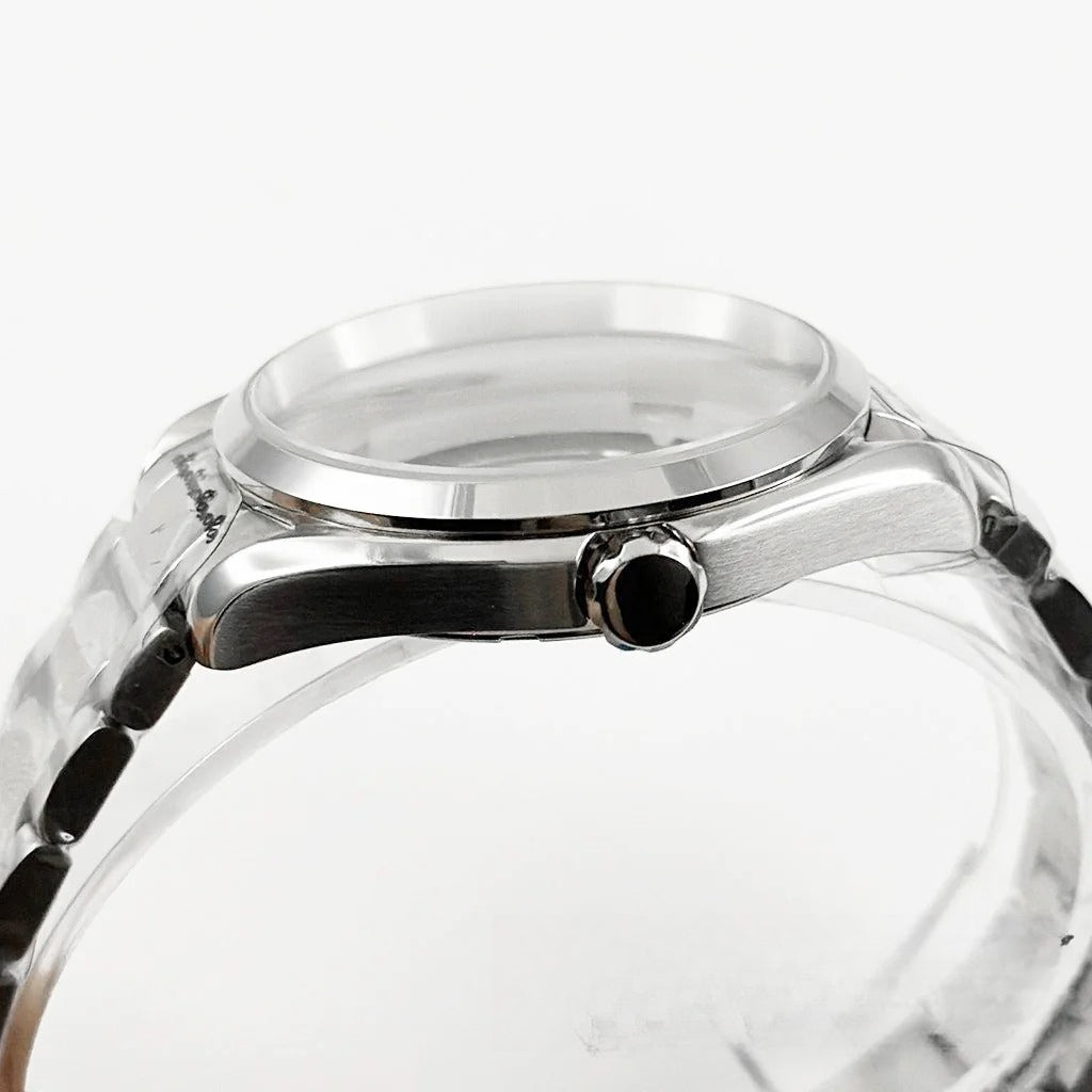 40MM Polish Bezel Watch Case Sapphire for NH34/35 NH36 NH37 NH38 NH39 NH70 NH72