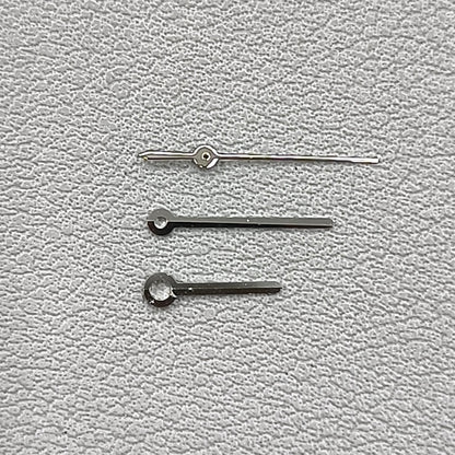 Silver Trim 2 Sets of Watch Hands for Miyota 2035 Quartz Movement
