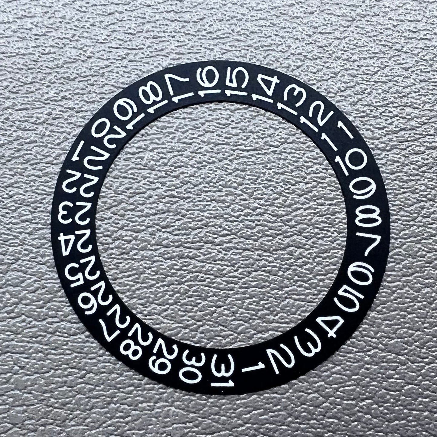 2 PIECES Black Date Disk Wheel Overlay for Movement NH35 NH36 Date@3