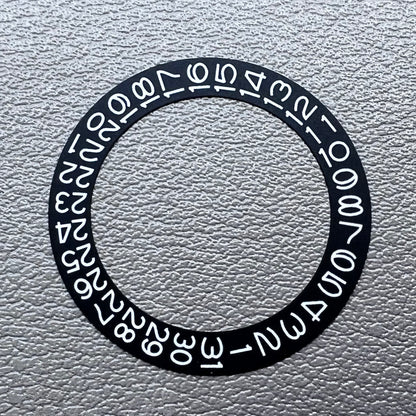 2 PIECES Black Date Disk Wheel Overlay for Movement NH35 NH36 Date@3