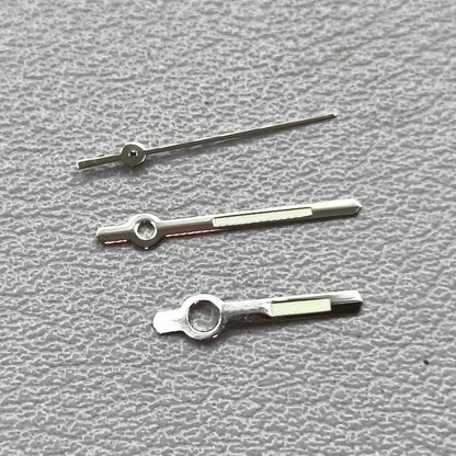 2 Sets/Pack Silver Luminous Watch Hands Generic Fit for 7009 Movement
