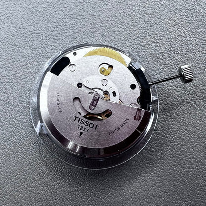 Swiss Genuine Black Dial ETA C01.211 Chronograph Mechanical Movement 1853