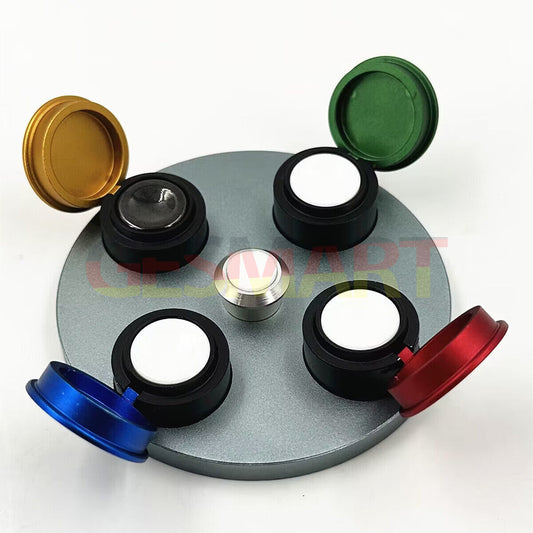 Die-cast alloy Oil Cups Stand with 4 containers for watch repair, model 30180, precision replacement tool.