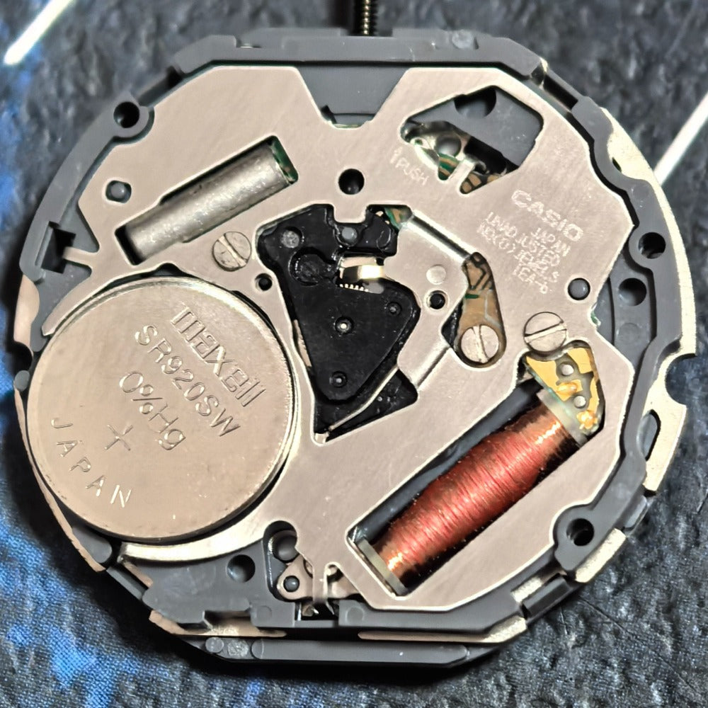 Japan Made 5D20 Quartz Movment 3 Hands Watch Part Date At 6